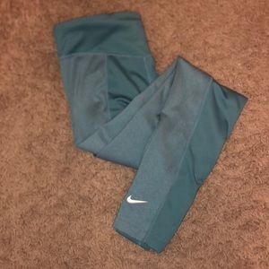 Teal Nike leggings